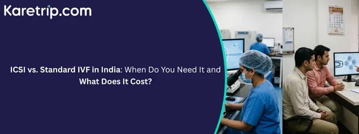 ICSI vs. Standard IVF in India: When Do You Need It and What Does It Cost?