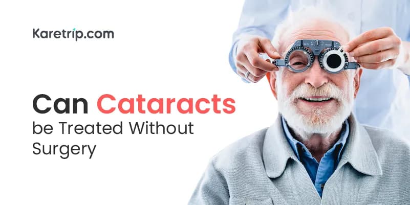Can cataracts be treated without surgery