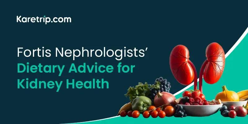 Nephrologists’ dietary advice for kidney health