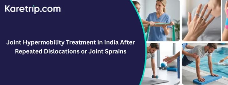 Joint Hypermobility Treatment in India After Repeated Dislocations or Joint Sprains, Karetrip