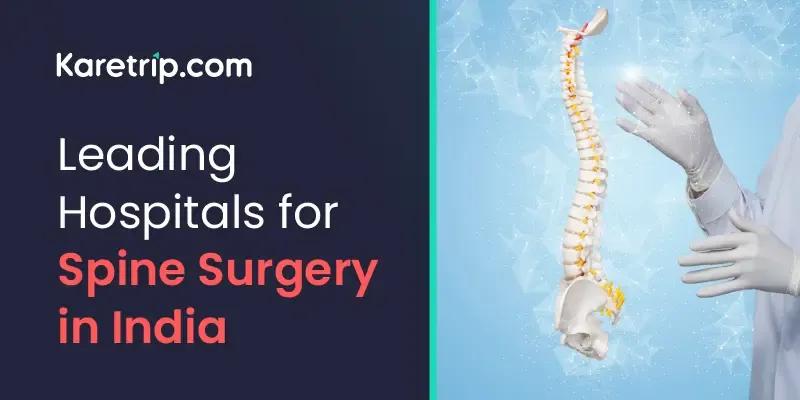 Spine surgery  Hospital in India