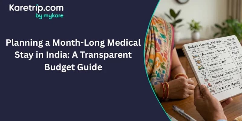 Planning a Month-Long Medical Stay in India: A Transparent Budget Guide, Karetrip