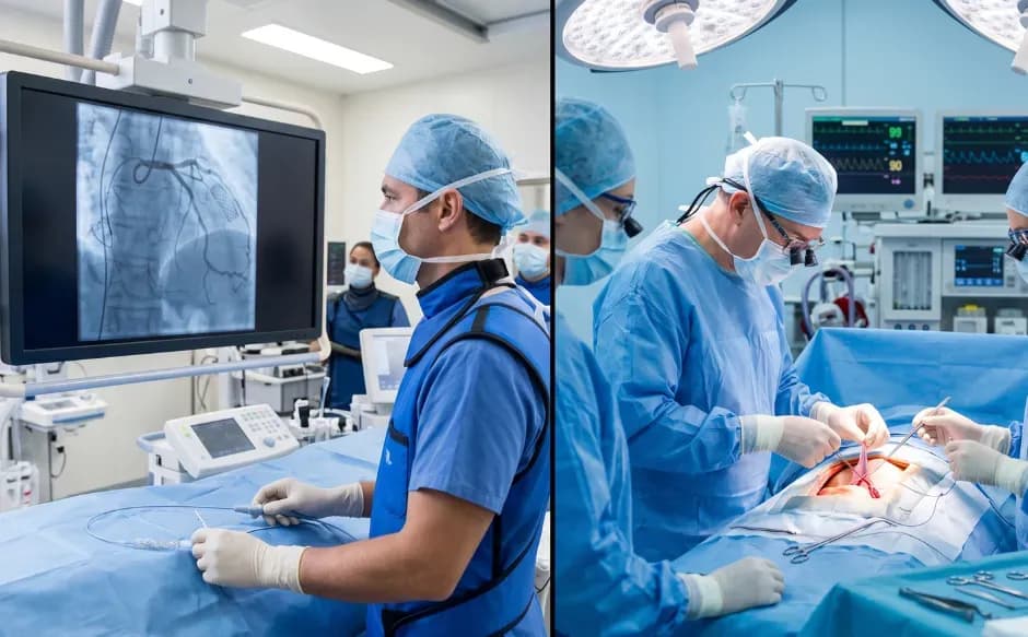Stents vs. Surgery: When to Do Coronary Artery Bypass Grafting (CABG) Instead 