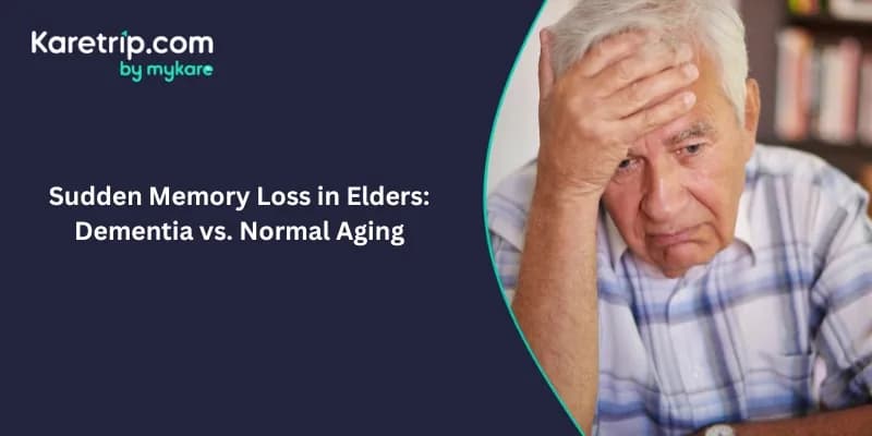 sudden memory loss in elders