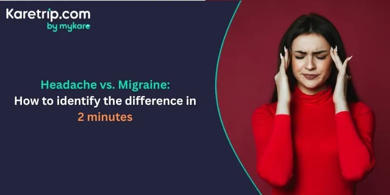 the diffrence of headache and migraine