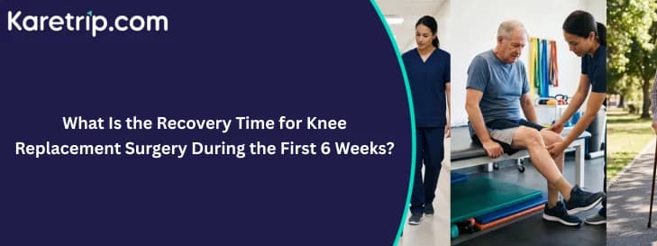 What Is the Recovery Time for Knee Replacement Surgery During the First 6 Weeks?, with India's Best AI-Powered Medical Travel Company In India as karetrip