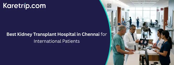 Best Kidney Transplant Hospital in Chennai for International Patients, Karetrip