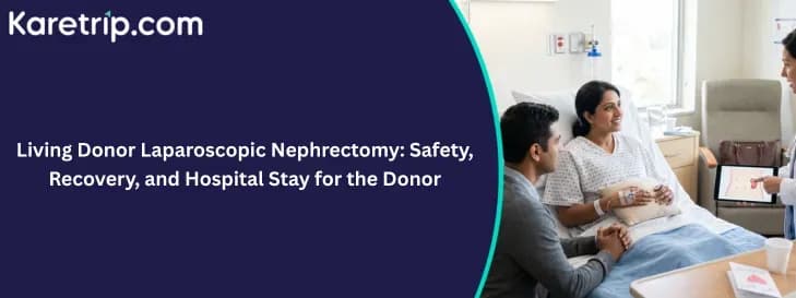 Living Donor Laparoscopic Nephrectomy: Safety, Recovery, and Hospital Stay for the Donor, Karetrip