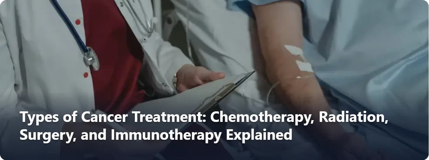 what are the types of cancer treatment